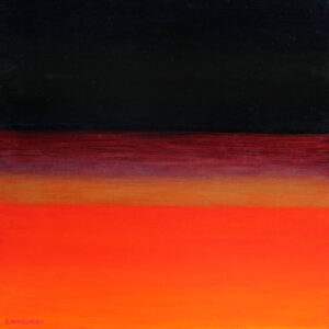 w Paysage rouge en contraste 40x40 EW 2015