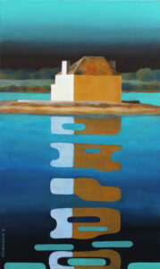 Eric Winzenried_Variation 1 sur l'ilot de Nichtarguer_AST 55x33 2025_w